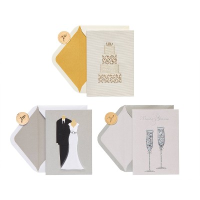 3ct Cards Elegant Wedding Bundle - PAPYRUS