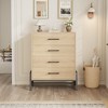 4 Dresser for Bedroom, 38.6" Tall Dresser, Tall Drawer with Storage Freestanding, Wooden Closet Storage Chest - 3 of 4