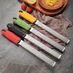 Stainless steel fruit cheese grater Chocolate lemon rind cheese crumb grater Grater kitchen tools - 1 of 2