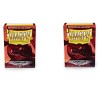 Dragon Shield 2 Packs Dragon Shield Classic Crimson Standard Size 100 ct Card Sleeves Individual Pack - 2 of 4