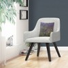 Monet  16 X 16 Decorative Throw Pillow by Trademark Fine Art - 3 of 4