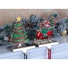 Christmas Stocking Holders for Mantel Set of 2, Stocking Hangers for Fireplace Mantelpiece Holders Stocking - 4 of 4
