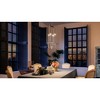Urban Ambiance Luxury Contemporary Chandelier 31.375''H x 15''W,  Brushed Nickel Finish,  Parkes Collection, UHP4244 - 2 of 4