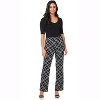 Rekucci Travel in Style Women's Soft Knit Classic Straight Leg Pant - 4 of 4