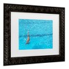 Trademark Fine Art - Linda Wride  synchronised swimming practice Matted Framed Art - 3 of 4