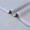 REGALWOVEN Bathroom Hotel Spa Solid Striped Soft Absorbent Decorative Hand Towel 14" x 30" 2 Pcs - 3 of 4