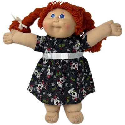 Doll Clothes Superstore Handmade Christmas Wishes Dress Fits 14-15 Inch Baby And Cabbage Patch Kid Dolls