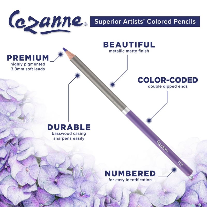 Creative Mark Cezanne Premium Colored Pencils - Highly-pigmented Drawing Pencils - Coloring Pencils For Drawing, Blending... 