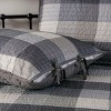 SEVOBAL Daybed Cover Set Quilted Cover Daybeds Pre-Washed Cotton Filled Coastal Bedding Scallop Edge Shams Bedskirt Pillow - 4 of 4