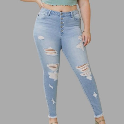 Women's Plus - Scrumptious Skinny Jeans - KanCan