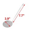 Unique Bargains Home Stainless Steel Oil Spice Flour Sediment Mesh Strainer Silver Tone 3.9 Dia 1 Pc - 2 of 4