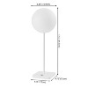 JONATHAN Y Allie Modern Minimalist Indoor/Outdoor Metal Globe Rechargeable/Cordless Dimmable Integrated LED Table Lamp with Touch Sensor - 4 of 4