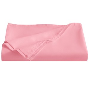 Brushed Microfiber Flat Sheet Only, Super Soft Hotel Quality Top Sheet - NTBAY - 1 of 4