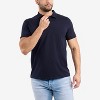 X RAY Men's Short Sleeve New Rib Polo t shirts,new tshirt - 4 of 4