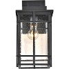 Chloe Lighting Kenneth Transitional 1 Light Textured Black Outdoor Wall Sconce 14" Height - 4 of 4