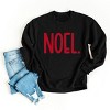 Simply Sage Market Noel Bold Puff Print Sweatshirt - 3 of 4