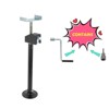 4 Pack Adjustable RV Slide Out Support Jacks - Heavy-Duty Steel, 10,000 lbs Capacity, Height Range 21.06" to 34.25", Black RV Support Jacks - 2 of 4