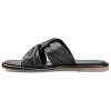 Journee Signature Women's Genuine Leather Kanndice Sandals - 2 of 4