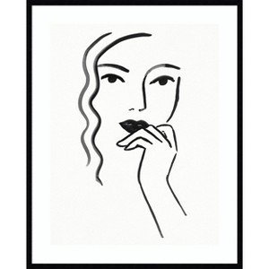 Amanti Art Athene II by Victoria Borges Wood Framed Wall Art Print - 1 of 4
