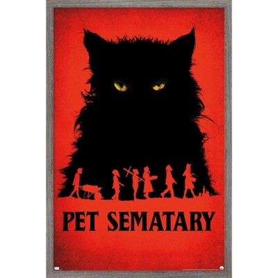 Trends International Pet Sematary (2019) - Cat Key Art Framed Wall Poster Prints