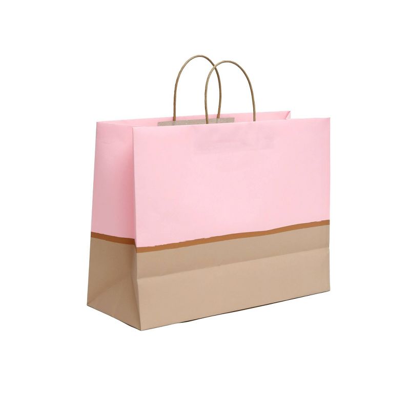 XL Vogue Gift Bag with Gold Foil List Pink - Spritz&#8482;: Jumbo Size, Birthday Celebration, Girl&#39;s Party Accessory, 3 of 4
