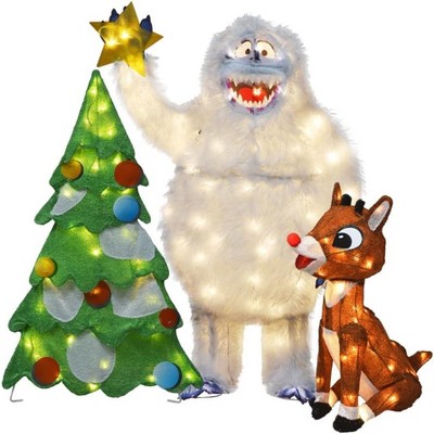 36in 3pc Set Bumble, Christmas Tree And Rudolph : Target