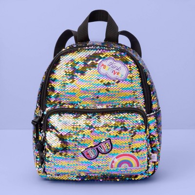 girls flip sequin backpack