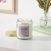 7oz Glass Jar Lavender Candle with Lid - Room Essentials™: Sage & Eucalyptus Scent, 25hr Burn Time, Paraffin & Palm Wax - 2 of 3
