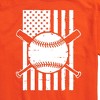 Men's - Instant Message - Baseball Flag Short Sleeve Graphic T-Shirt - 2 of 4