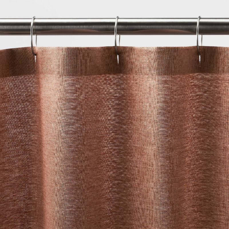 Chambray Shower Curtain - Casaluna™, 3 of 10