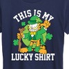 Women's - Garfield - This Is My Lucky Shirt Short Sleeve Graphic T-Shirt - 2 of 4