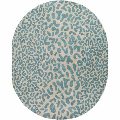 Hauteloom Lockbourne Leopard Print Area Rug