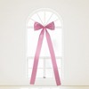 Large Satin Bow for Backdrop, 75"x18" Giant Bow Ribbon Tie for Themed Room Wall Decor Wedding Christmas Tree Decoration - 3 of 4