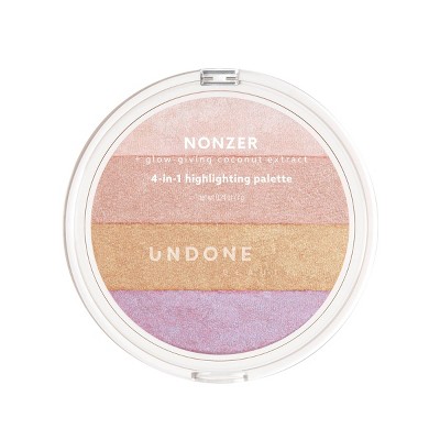 UNDONE BEAUTY Nonzer 4-in-1 Cosmetic Highlighting Palette - 0.24oz