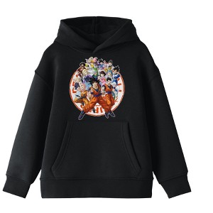 Dragon Ball Super Saiyan Heroes Youth Black Sweatshirt - 1 of 1