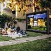 Inflatable Projector Screen,24FT Portable Blow Up Outside Projector Screen, Front & Rear Projection, with Rope, Air Blower, Ground Nails and Carry Bag - 2 of 4
