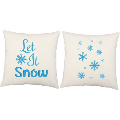 indoor outdoor holiday pillows