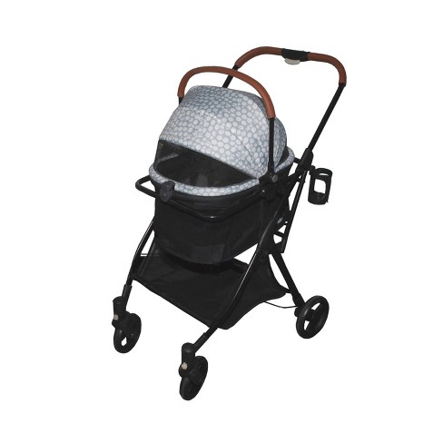 Source 4 Wheel Luxury Dog Stroller for Small and Medium Dogs with Cup  Holders on m.