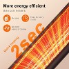 Acekool Portable Infrared Heater - 750W/1500W Settings, IP54 Weather Protection, 100 Sq Ft Coverage for Covered Patio Deck - 2 of 4