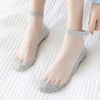Anna-Kaci Chic Women's Summer Thin Ankle Socks Soft for Casual 6Pk - 2 of 4