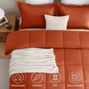 BAGOKIE 2/3 Pieces Comforter Set Box Stitched Bed Set for All Seasons - 4 of 4