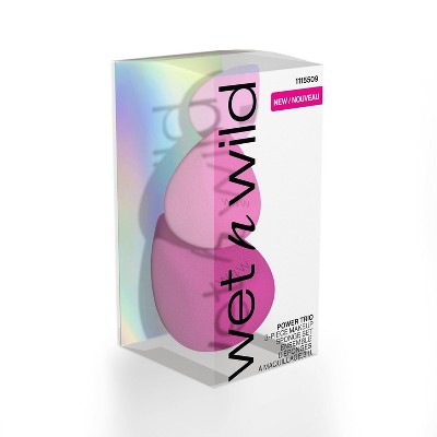 Wet n Wild Makeup Sponge - 3pk - Pink