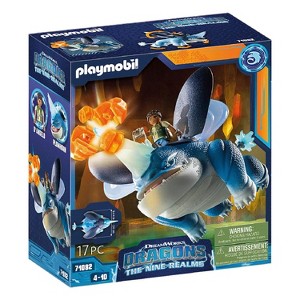 Playmobil Dragons The Nine Realms Plowhorn & D'Angelo 71082 Playset 17pcs - 1 of 1