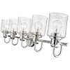 Kinsley 5-Bulb Industrial Pendant Light - Dimmable, Damp Rated, 35" Wide - 3 of 4