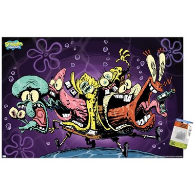 Trends International Nickelodeon Spongebob 25th - Scream Unframed Wall Poster Prints