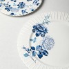 Stone Lain Set of 4 Fiore New Bone Dinner Plates Blue - 3 of 4