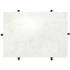 Yuki Stone Top Accent Table - ACC3708A - White/Black - Safavieh - 4 of 4