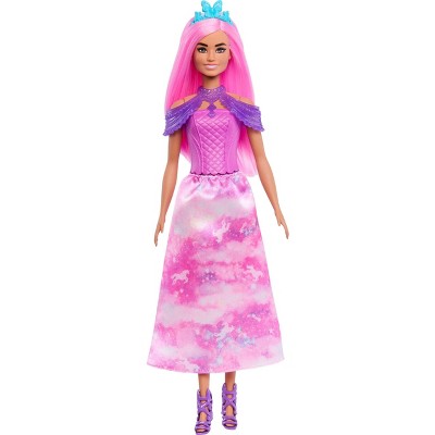 Детские куклы Barbie Advent Calendar with Doll & 24 Surprise Toy Accessories Including Unicorn & Pets, Transform Fashion Doll into Mermaid, Fairy & More — фото 3