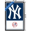 Trends International MLB New York Yankees - Logo 22 Framed Wall Poster Prints - 3 of 4