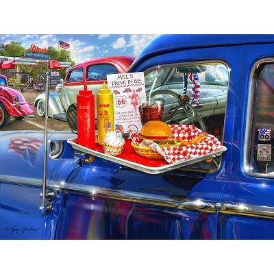 Mel's Drive In 1000 Piece Jigsaw Puzzle